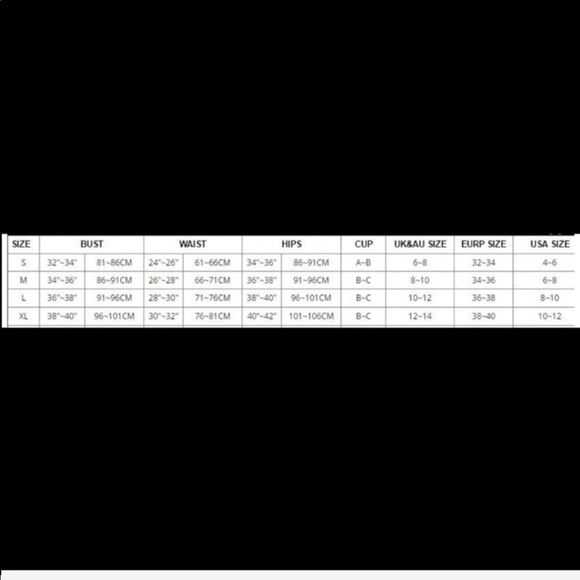 Orange two piece summer padded bikini swimwear - Picture 4 of 4